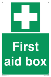 first aid box